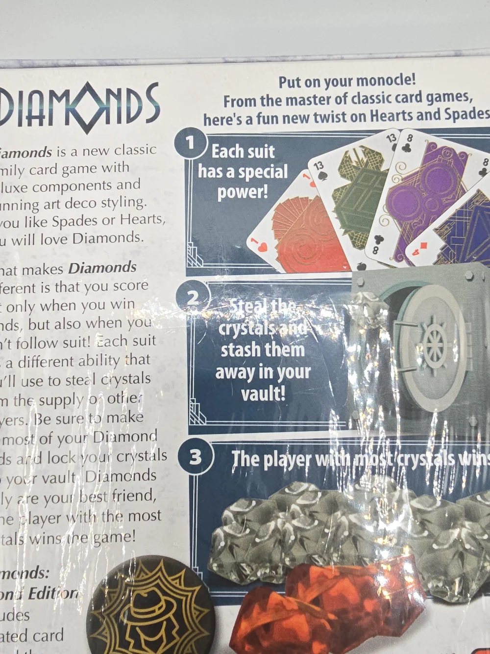 Stronghold Games Diamonds Second Edition Card Game Sealed NIB Trick Taking